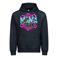 Navy mama vibes Urban Hoodie - Zillion Design Studio
