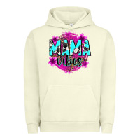 Pigment Pistachio mama vibes Urban Hoodie - Zillion Design Studio