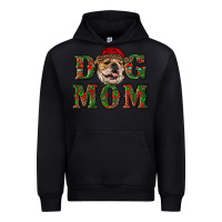 Black english bulldog mom christmas Urban Hoodie - RanaPortraitStore