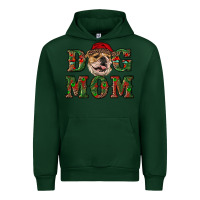 Forest Green english bulldog mom christmas Urban Hoodie - RanaPortraitStore