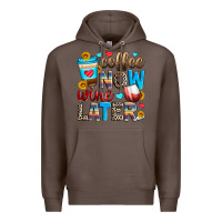 Coffee coffee now wine later Premium Hoodie - Zillion Design Studio