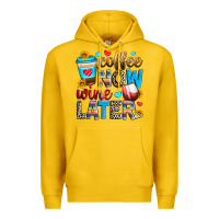 Lemon coffee now wine later Premium Hoodie - Zillion Design Studio