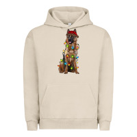 Pigment French Oak christmas german shepherd Urban Hoodie - RanaPortraitStore