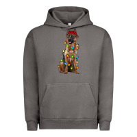 Pigment Tornado christmas german shepherd Urban Hoodie - RanaPortraitStore