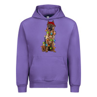 Tulip christmas german shepherd Urban Hoodie - RanaPortraitStore