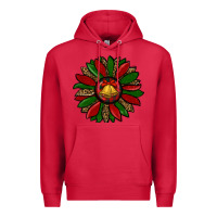 Cardinal christmas sunflower Premium Hoodie - RanaPortraitStore