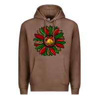 Chestnut christmas sunflower Premium Hoodie - RanaPortraitStore