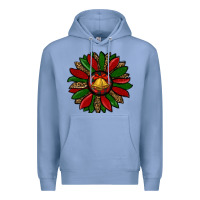 Colony Blue christmas sunflower Premium Hoodie - RanaPortraitStore