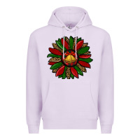Lilac christmas sunflower Premium Hoodie - RanaPortraitStore