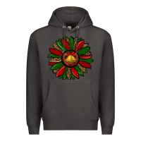 Smoke christmas sunflower Premium Hoodie - RanaPortraitStore