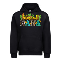 Black blessed nana Urban Hoodie - Zillion Design Studio