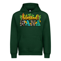 Forest Green blessed nana Urban Hoodie - Zillion Design Studio