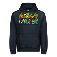 Navy blessed nana Urban Hoodie - Zillion Design Studio