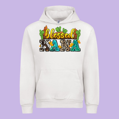 Blessed Nana Urban Hoodie Designed By Zillion Design Studio