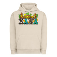 Pigment French Oak blessed nana Urban Hoodie - Zillion Design Studio