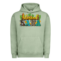Pigment Oil Green blessed nana Urban Hoodie - Zillion Design Studio