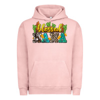 Pigment Salmon blessed nana Urban Hoodie - Zillion Design Studio