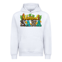 White blessed nana Urban Hoodie - Zillion Design Studio