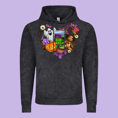 Halloween Vintage Hoodie Designed By Adodesignshop