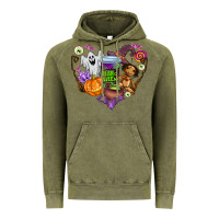 Vintage Olive halloween Vintage Hoodie - AdoDesignShop