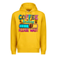 Lemon coffee loading please wait Premium Hoodie - Zillion Design Studio
