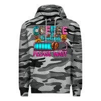 Slate Camo coffee loading please wait Premium Hoodie - Zillion Design Studio