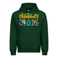 Forest Green blessed mom Urban Hoodie - Zillion Design Studio