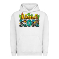 Pigment Lunar Rock blessed mom Urban Hoodie - Zillion Design Studio