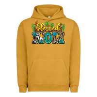 Pigment Peanut Butter blessed mom Urban Hoodie - Zillion Design Studio