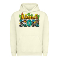 Pigment Pistachio blessed mom Urban Hoodie - Zillion Design Studio