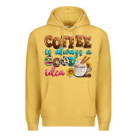 Antique Gold coffee is always good idea Premium Hoodie - Zillion Design Studio