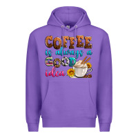 Purple coffee is always good idea Premium Hoodie - Zillion Design Studio