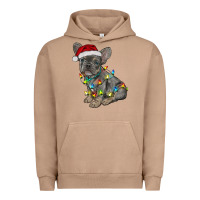 Pigment Burro christmas french bulldog Urban Hoodie - RanaPortraitStore