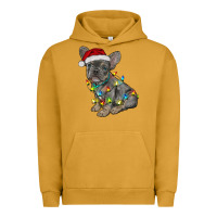 Pigment Peanut Butter christmas french bulldog Urban Hoodie - RanaPortraitStore