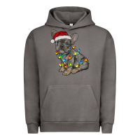 Pigment Tornado christmas french bulldog Urban Hoodie - RanaPortraitStore
