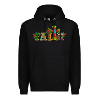 Black christmas cross faith Premium Hoodie - RanaPortraitStore