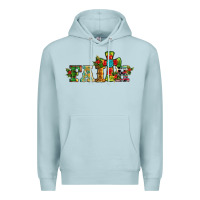 Blue Mist christmas cross faith Premium Hoodie - RanaPortraitStore