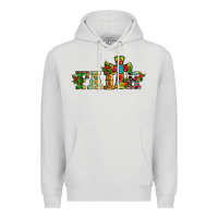Dove Grey christmas cross faith Premium Hoodie - RanaPortraitStore