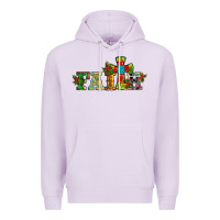 Lilac christmas cross faith Premium Hoodie - RanaPortraitStore