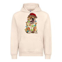 Sandshell christmas bulldog Urban Hoodie - RanaPortraitStore