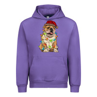 Tulip christmas bulldog Urban Hoodie - RanaPortraitStore