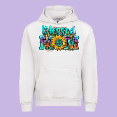 Blessed Mom Sunflower Urban Hoodie Designed By Zillion Design Studio