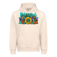 Sandshell blessed mom sunflower Urban Hoodie - Zillion Design Studio