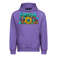 Tulip blessed mom sunflower Urban Hoodie - Zillion Design Studio
