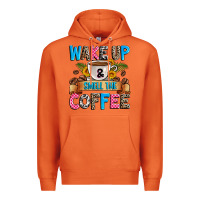 Carrot wake up and smell the coffee Premium Hoodie - Zillion Design Studio