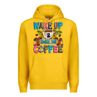 Lemon wake up and smell the coffee Premium Hoodie - Zillion Design Studio