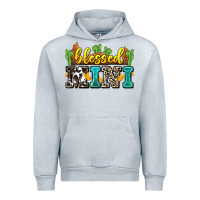 Heather Grey blessed mini Urban Hoodie - Zillion Design Studio