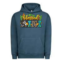 Pigment Midnight Navy blessed mini Urban Hoodie - Zillion Design Studio