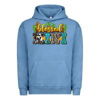 Pigment Pebble Blue blessed mini Urban Hoodie - Zillion Design Studio