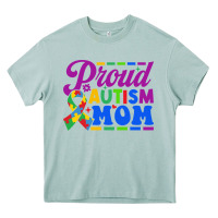 Arona Proud Autism Mom Heavy Core Tee - CowhideDigitalArt
